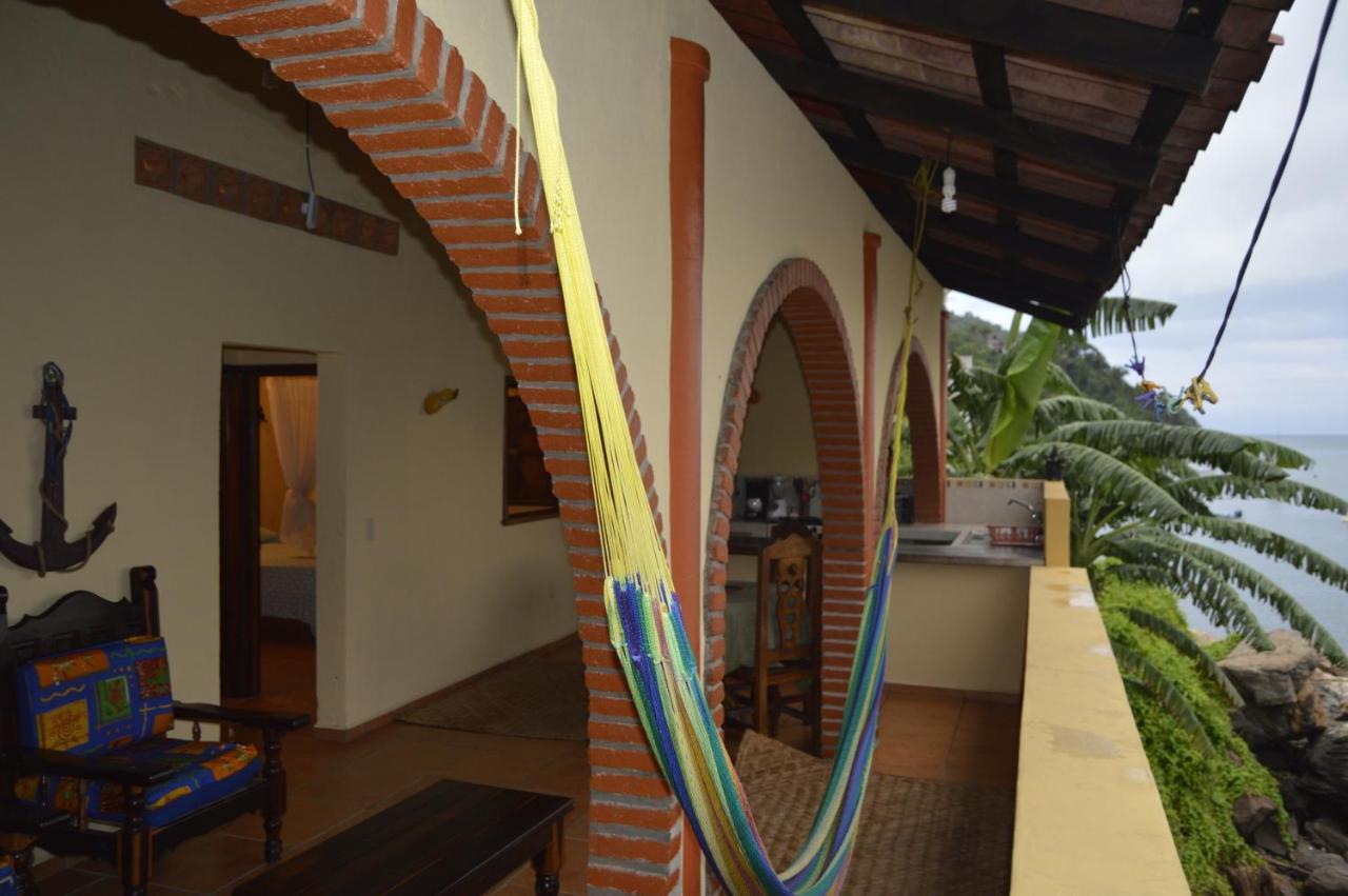 Casa Frente Al Mar Villa Yelapa Bagian luar foto