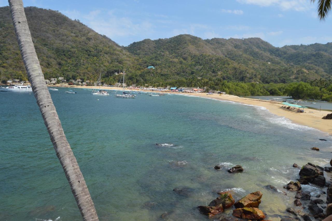 Casa Frente Al Mar Villa Yelapa Bagian luar foto