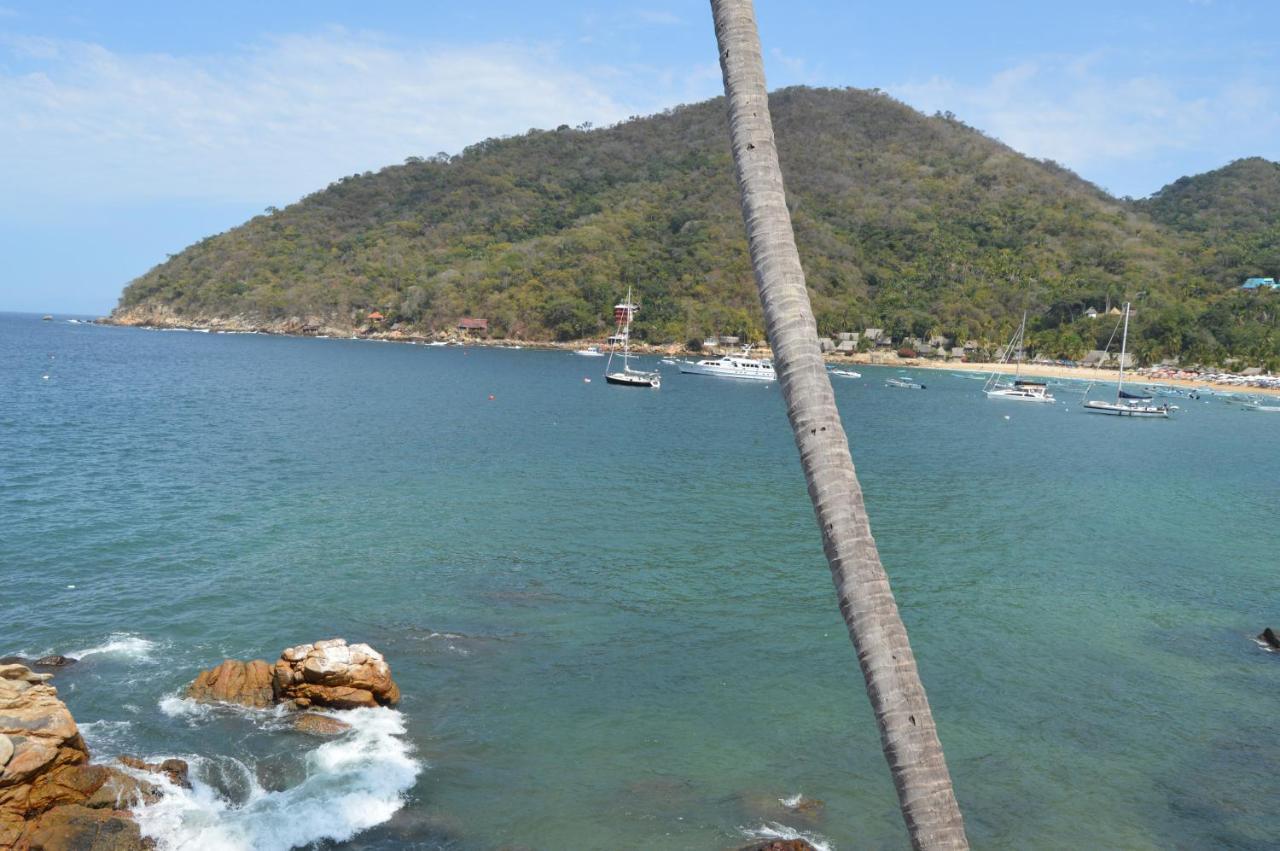 Casa Frente Al Mar Villa Yelapa Bagian luar foto