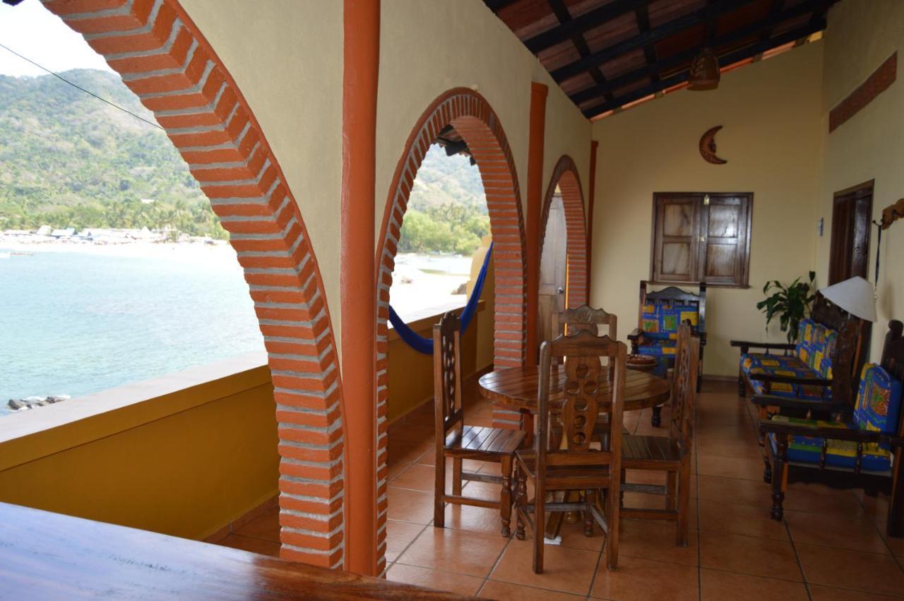 Casa Frente Al Mar Villa Yelapa Bagian luar foto