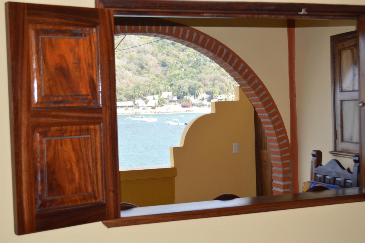 Casa Frente Al Mar Villa Yelapa Bagian luar foto